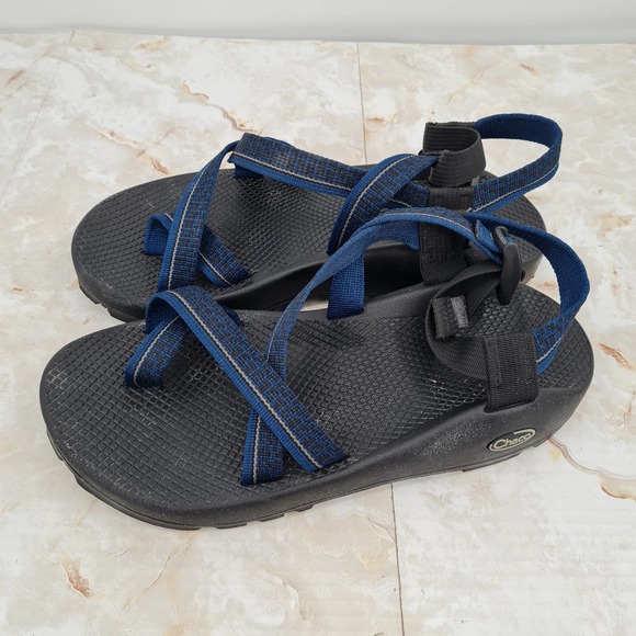 Chacos Strappy Blue Sandals Men's Size 10 - Picture 5 of 5